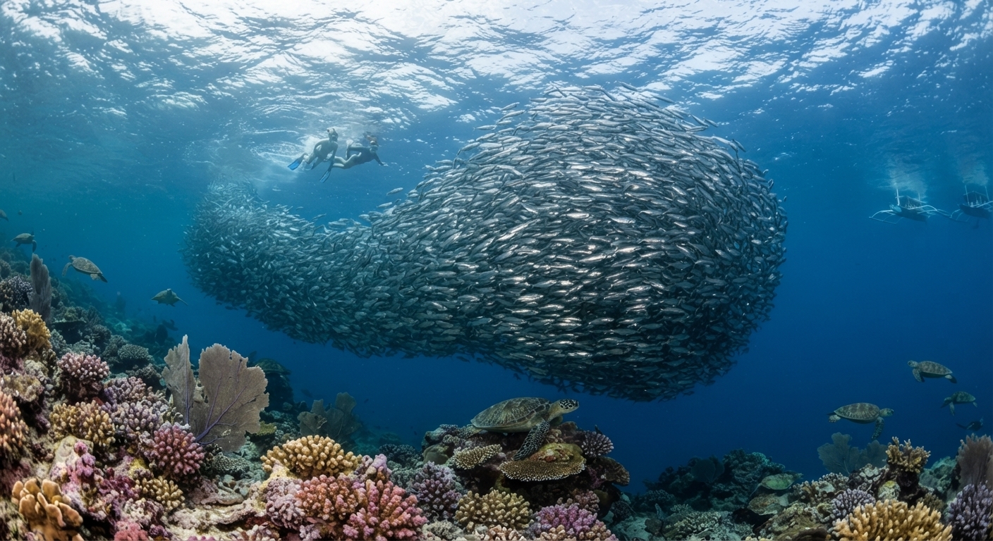 Panagsama Beach / Sardine Run