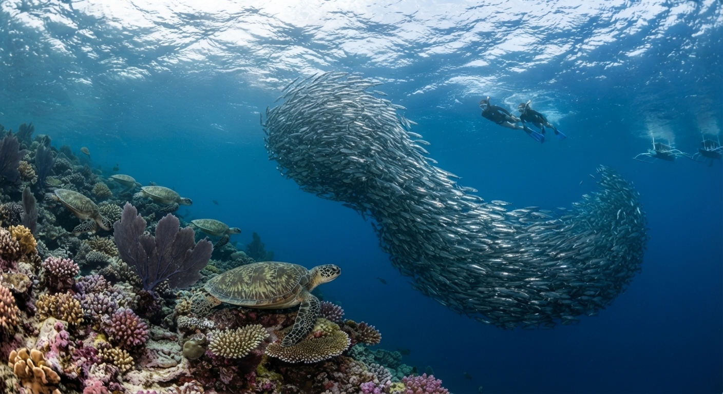 Panagsama Beach / Sardine Run